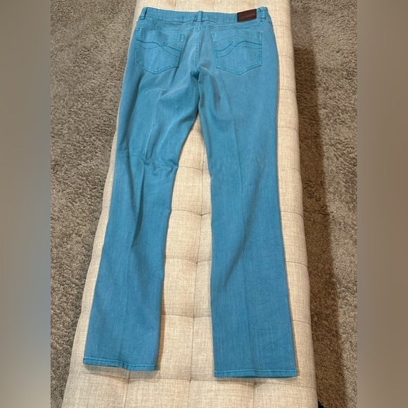 DKNY Soho Skinny Jeans - Size 10, Bright Blue-EUC - Picture 9 of 10